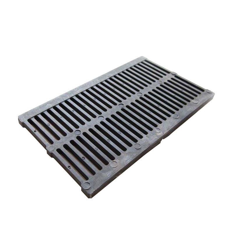 排水沟格栅盖板道路下水道u型槽高分子地沟复合井盖市政雨水箅子