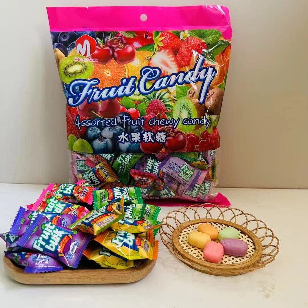 英国YINGPAI蓝莓 草莓百香果味水果软糖360g节日喜庆儿童糖果零食