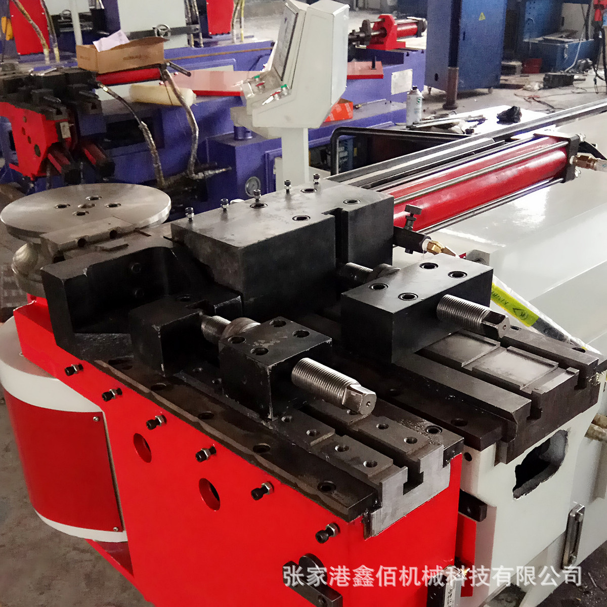 供应弯管机厂家不锈钢75nc半自动弯管机铁管铝管方管液压弯管机