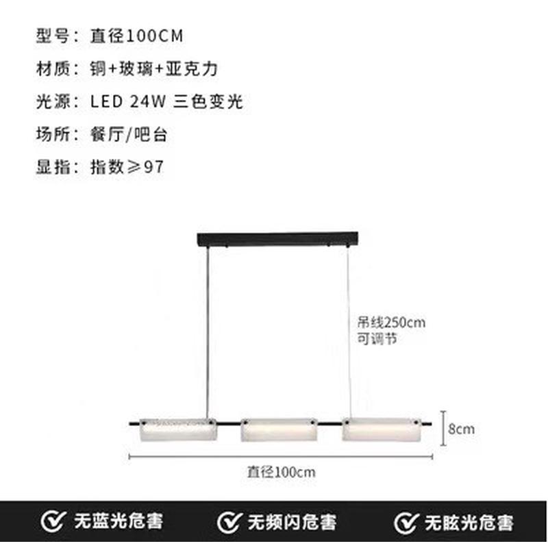 意式极简客厅吊灯现代简约北欧设计师轻奢云雾餐厅玻璃卧室灯具