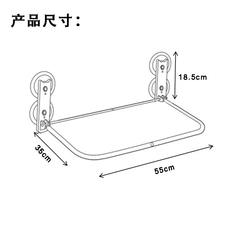 吸盘式猫窝冬季厚款猫吊床毛绒垫挂玻璃猫窝温暖舒适猫窝