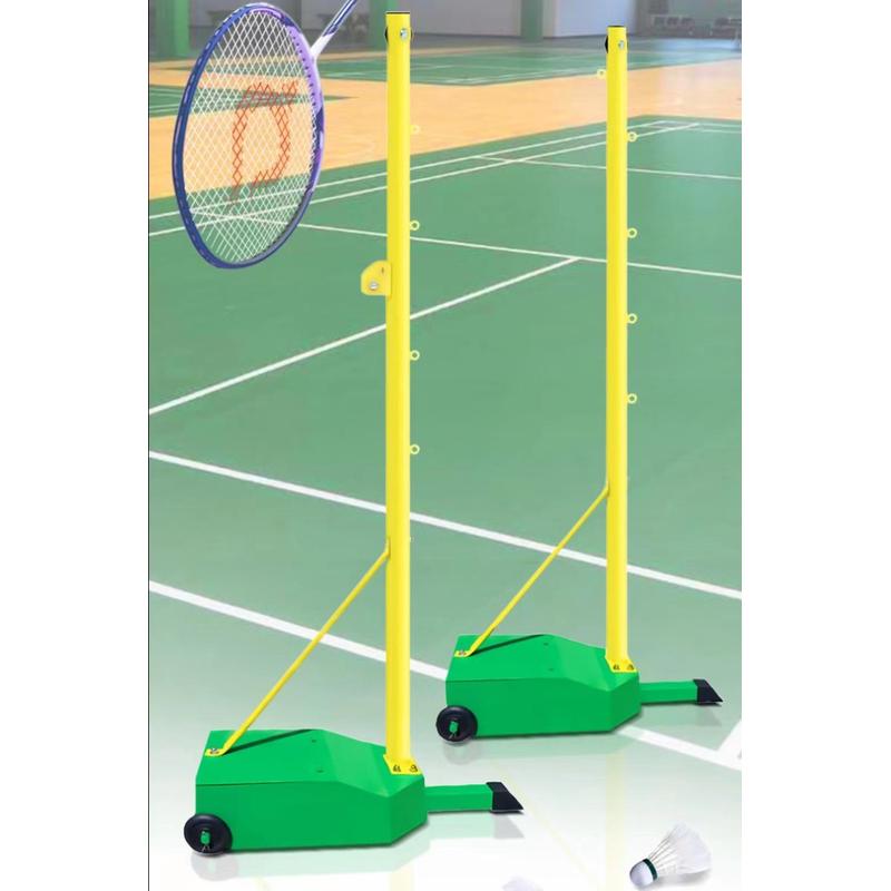 羽毛球柱可空箱羽毛球网柱羽毛球网架便携式便携式移动羽毛球柱