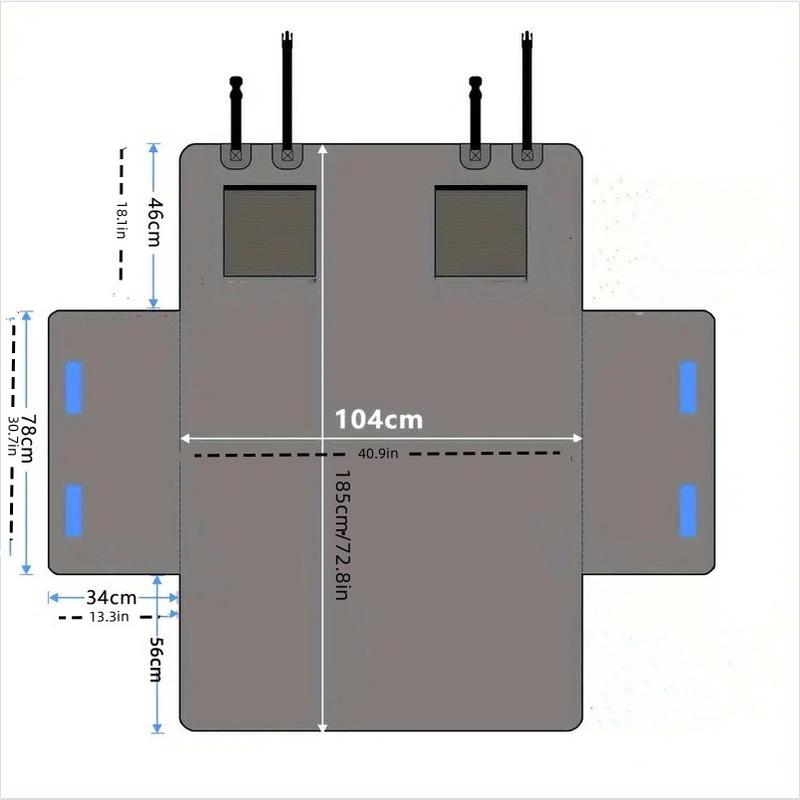 防狗用汽车行李箱衬垫保护套防滑防水宠物行李箱盖防刮抗撕车载脏