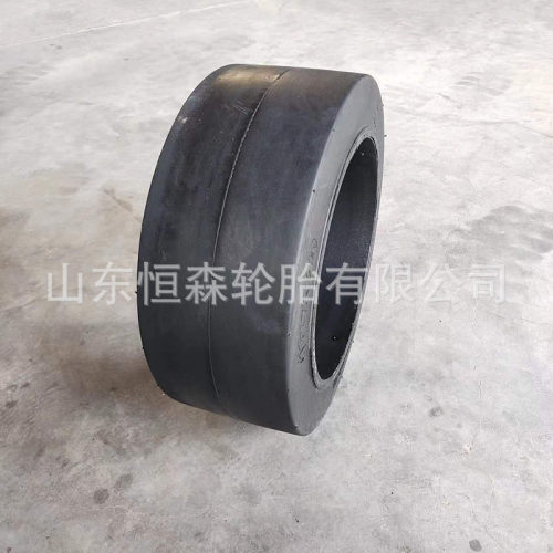 热销压配式实心轮胎18×7×121/8光面拖车轮胎22*10*16可配钢圈