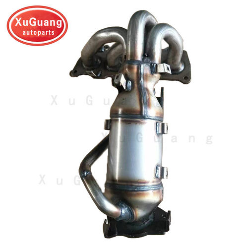 适用丰田 凯美瑞 油电混合 新款 三元催化器 排气歧管 尾气净化器