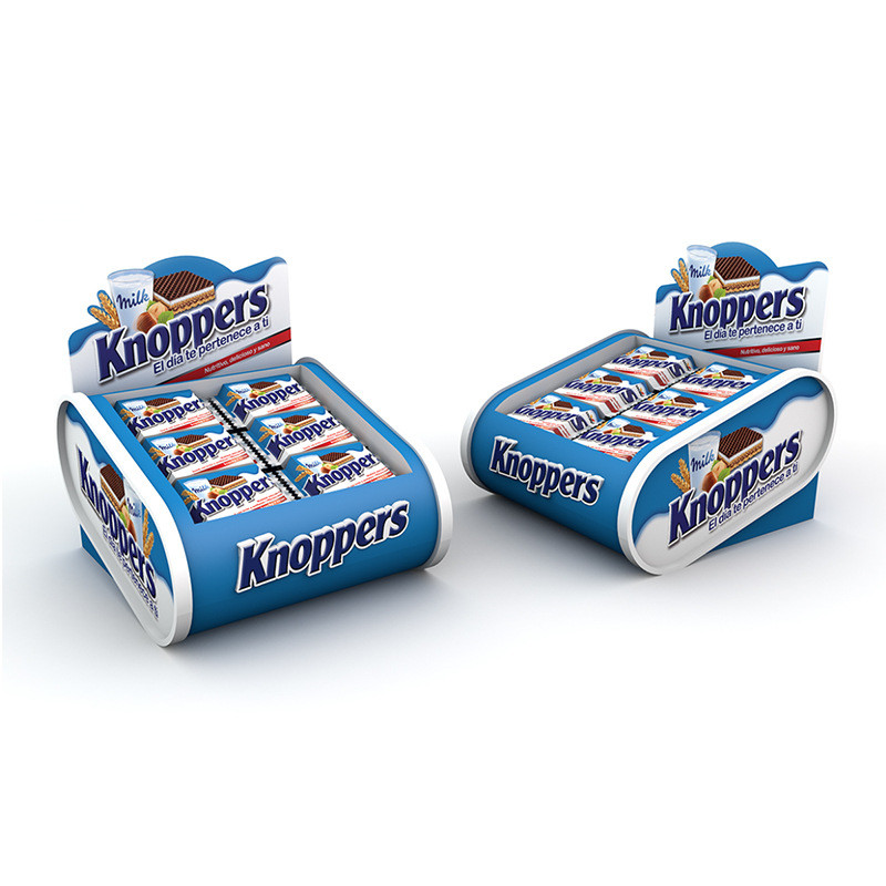 瓦楞纸展架造型纸立式食品套装组合安迪板展示架商超展示货架