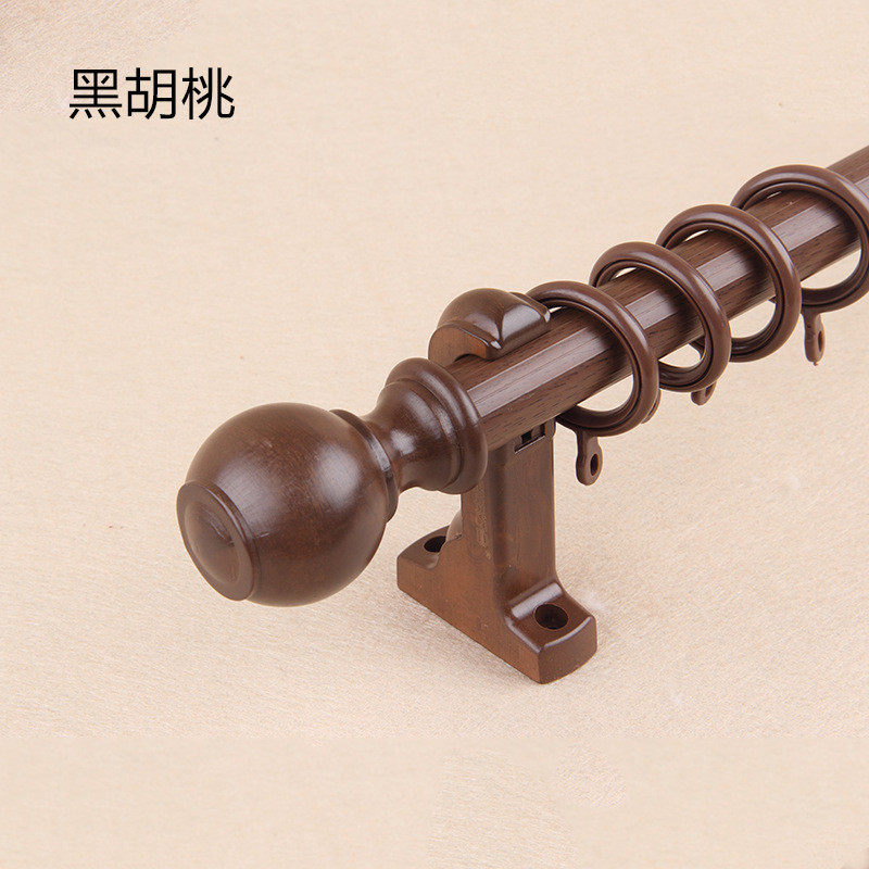 德裕德裕定制静音罗马杆窗帘杆窗帘滑道工厂百年好合窗帘轨道批发