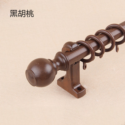 德裕德裕定制静音罗马杆窗帘杆窗帘滑道工厂百年好合窗帘轨道批发