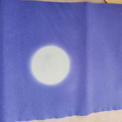 感温变色布全棉10856感光斜纹布变色布感温变色皮革夜光变色