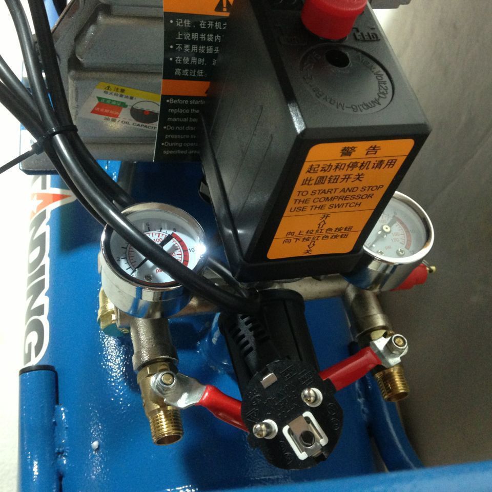 热销奥空压机斯30l巴马款42缸铜突气泵16006号19.69kg