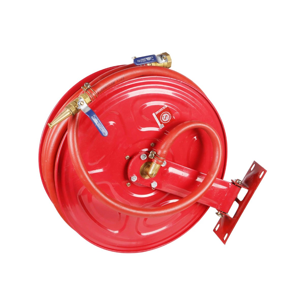 颖龙消防jps0.8-19/25软管消防卷盘20/25/30米1.0mpa自救消防卷盘