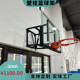 室内悬挂吊顶篮球架悬空固定篮球架体育馆学校电动悬空折叠篮球架
