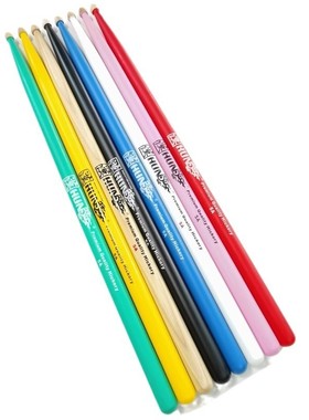 汉牌鼓棒5a架子鼓棒5b胡桃木彩色儿童hun汉旗打鼓槌鼓锤7a汉鼓棒