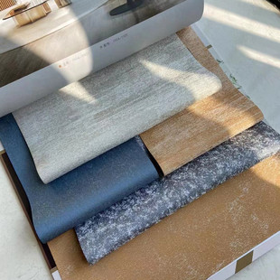 高精密色织肌理现代窗帘纹轻奢遮光窗帘布别墅高端素色面料 新款