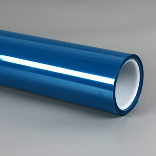 离型蓝色厂家pet蓝色离型膜氟塑离型膜耐高温膜透明隔离膜定做