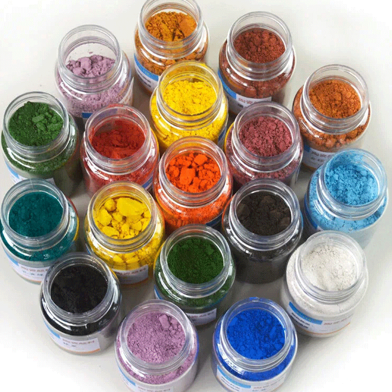 陶瓷釉料中温高温陶瓷色料釉下彩颜料陶艺釉料调色色粉色泥厂家