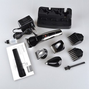 热销kemei科美家用专业个人护理多功能7合1全套理发器理发剪km