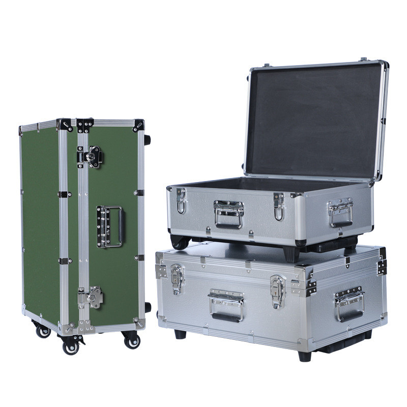 三峰铝合金箱子拉杆箱工具箱减震铝箱运输航空箱设备箱仪器箱