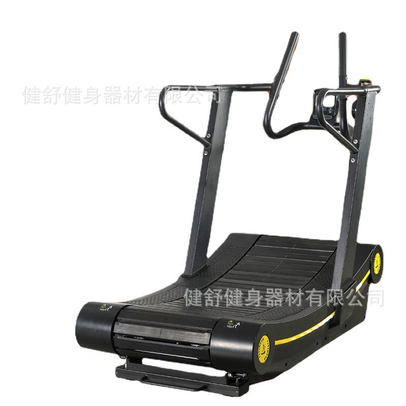 健舒无动力商用跑步机履带式跑步机超宽跑带磁控无动力跑步机