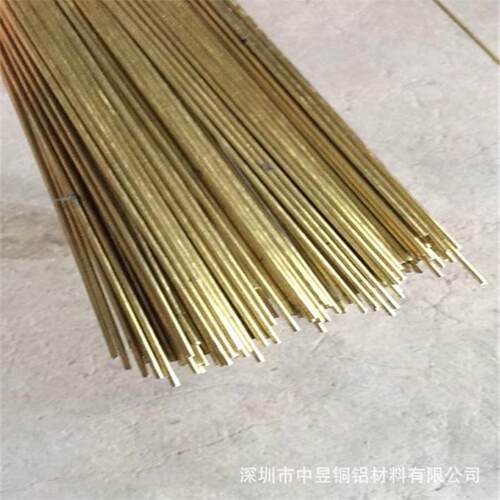 h59h62黄铜线易切割黄铜棒精密切割直径1mm1.5mm2mm无铅铜棒车