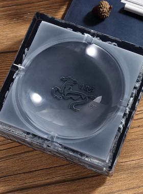 工厂直销中式复古客厅办公室茶座酒吧创意摆工艺品烟灰缸艺术饰