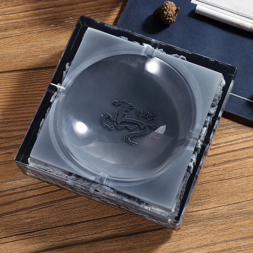 工厂直销中式复古客厅办公室茶座酒吧创意摆工艺品烟灰缸艺术饰