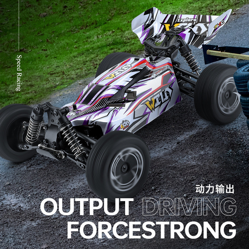 144016遥控车1比14电动四驱竞速车越野漂移高速车模型玩具