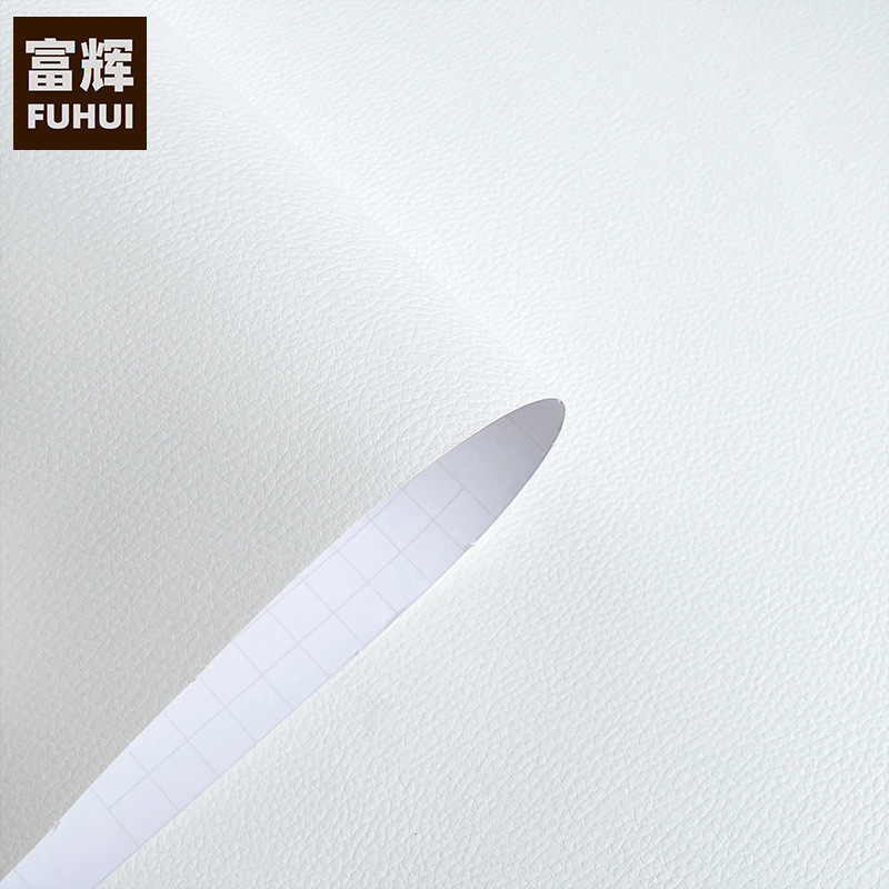 仿皮革皮家具翻新展柜墙纸壁纸背胶自粘墙贴膜贴皮贴皮纹波音软片