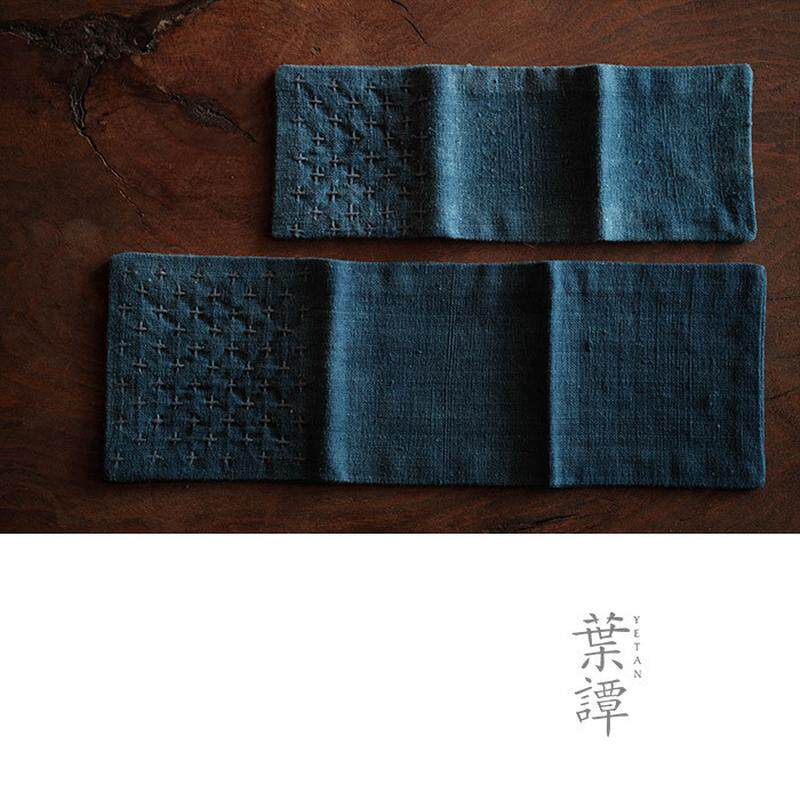 A947叶谭植染手织老布茶巾茶壶垫杯垫刺子绣迷你茶席白色可养手,畜牧/养殖物资,特种养殖设备,淘宝优惠券,粉丝福利购,淘宝优惠卷