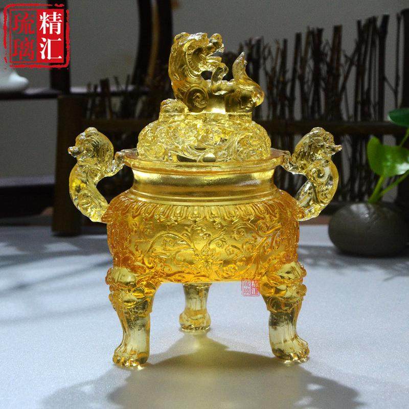 古法琉璃香炉貔貅狮子香炉香薰炉盘香檀香炉狻猊香薰炉檀香盘香炉,家居饰品,装饰摆件,淘宝优惠券,粉丝福利购,淘宝优惠卷
