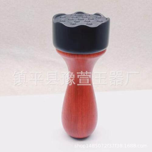 热销砭石经络按摩仪砭石电加热头部砭石梳子经络按摩仪