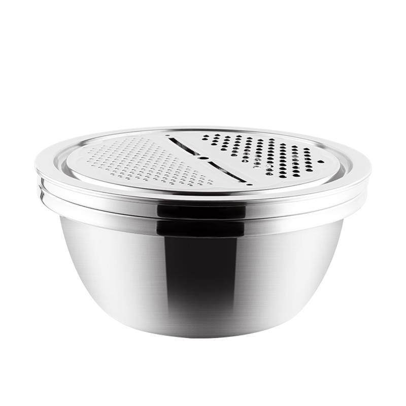 304不锈钢刨丝盆洗菜打蛋和面漏盆家用淘米多功能厨房沥水筛,家装主材,沥水篮,淘宝优惠券,粉丝福利购,淘宝优惠卷