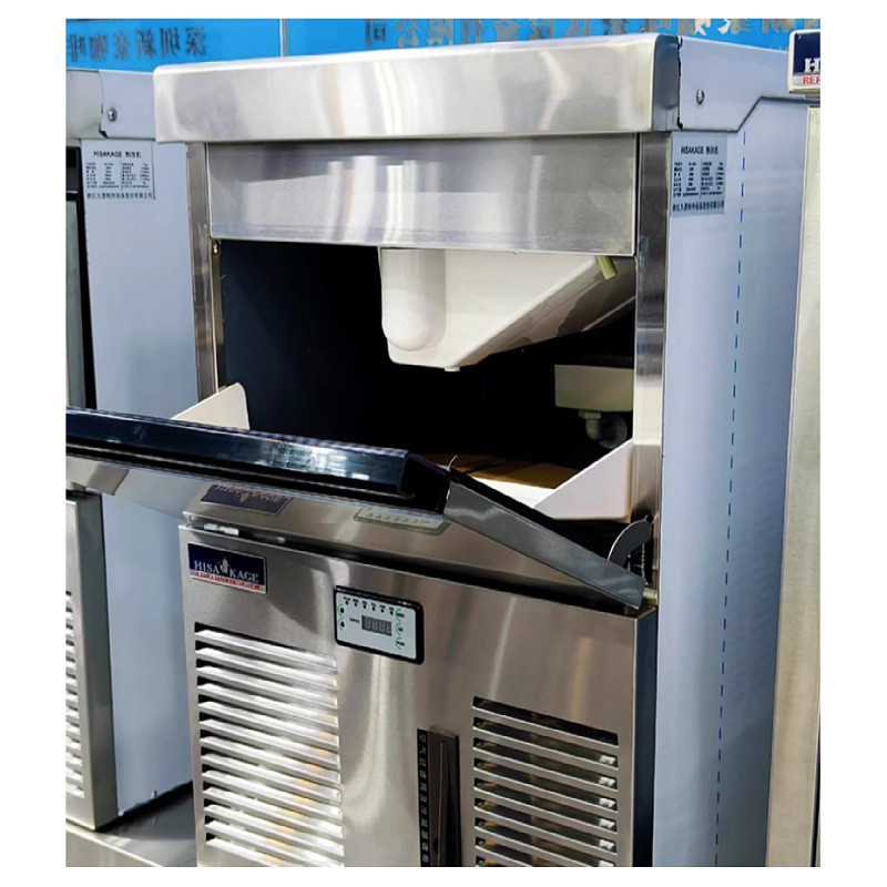 热销久景HISAKAGE制冰机一体式方冰机SC-100实芯冰块坚实中心温度