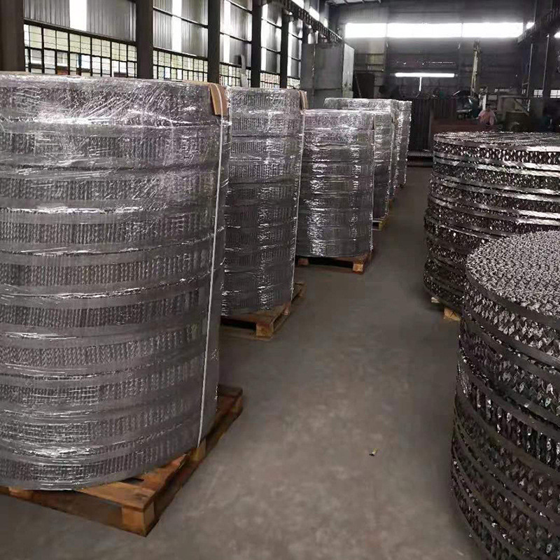 热销304不锈钢网孔过滤波纹填料丝网规整填料塔内传质板分离填料