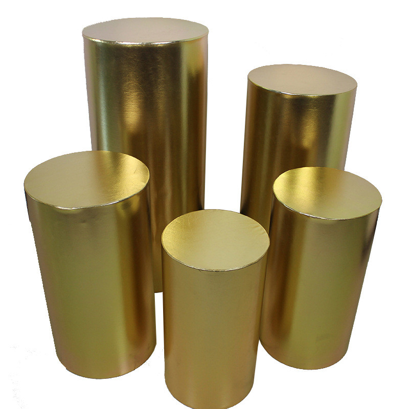 婚庆道具彩色筒套铁艺摆件甜品台婚礼场地背景装饰道具圆柱圆柱