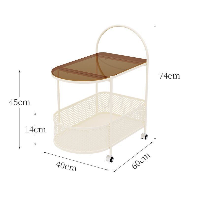 轻奢边几可移动客厅沙发桌子现代简约迷你小茶几边创意置物架边桌
