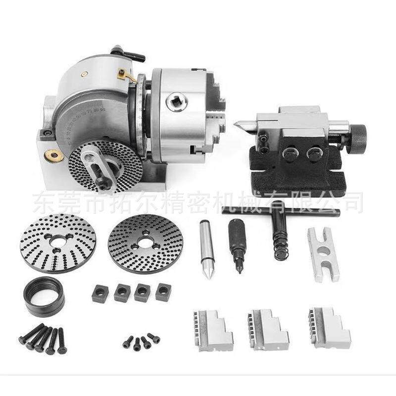 BS-0型分度头 4寸铣床分度头 100旋转分度盘 精密快速分度头