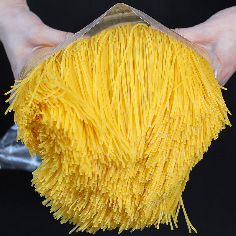 东北5斤玉米面条碴子条挂面粗粮细作速食叉插条面纯黄面条麻辣烫