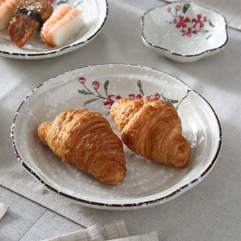 碗筷人食日式餐具套装碗盘家用釉下彩创意陶瓷碗碟不二盘子2人,餐饮具,餐具瓷器套装,淘宝优惠券,粉丝福利购,淘宝优惠卷