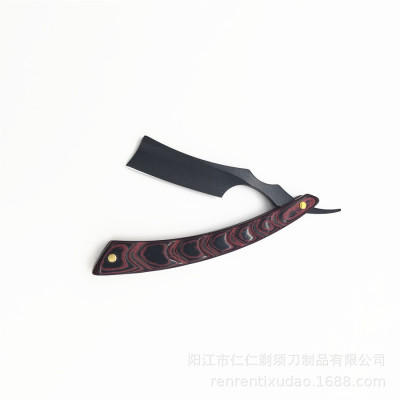 老式刮胡刀、鱼骨剃刀、木柄剃须刀、美发刮刀、老式剃刀
