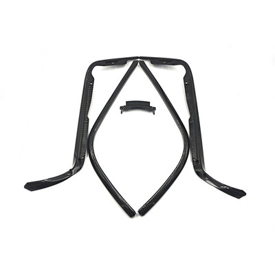 热销适用比亚乔擦边春天sprint冲刺150黑色边条vespa条黑化改装