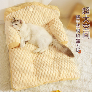 通用宠物睡垫地垫猫咪狗狗床垫小猫沙发猫床猫窝垫子 猫咪垫子四季