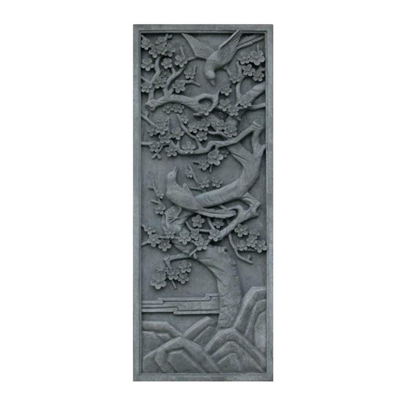 古建中式装饰竖型砖雕砖雕竖长砖雕中式室内外墙面浮雕梅兰竹菊