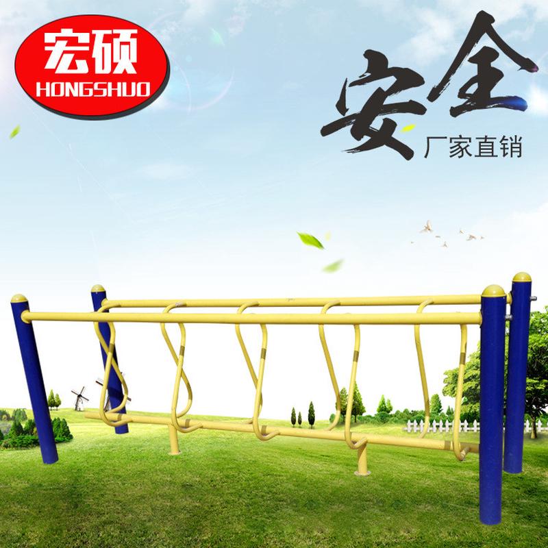 适合多种人群扭腰桥户外健身路径公园广场健身路径器材厂家批发