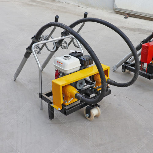 一拖二内燃捣固机钢轨软轴振捣机铁路道岔养护汽油石渣捣鼓镐