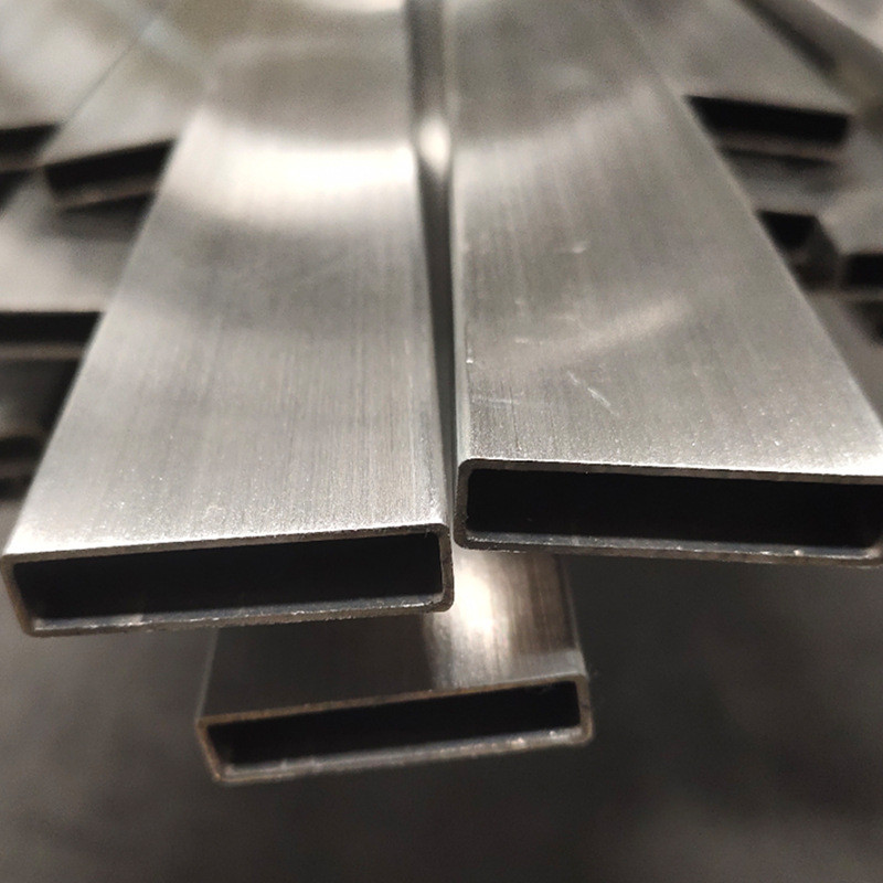 不锈钢矩形管焊管装饰光滑10*30车丝切面管厂家直销佛山
