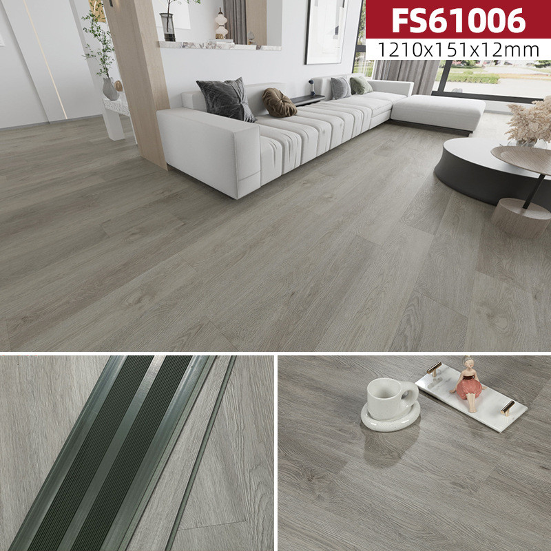 spc石塑锁扣地板12mm毫米地板pvc仿木纹地板防水防滑耐磨防霉加厚