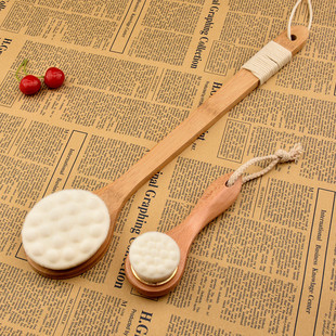 bb4c批发喵爪纳米细腻沐浴刷120万根纳米纤维绒毛绒柔软洗澡