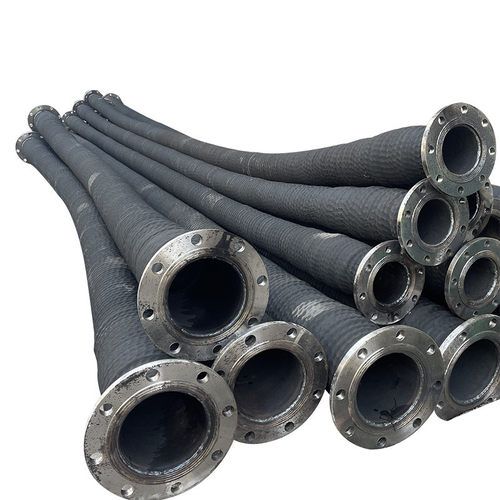 水泵工厂源头配套用橡胶水管设备排水输水10寸12寸黑色胶管