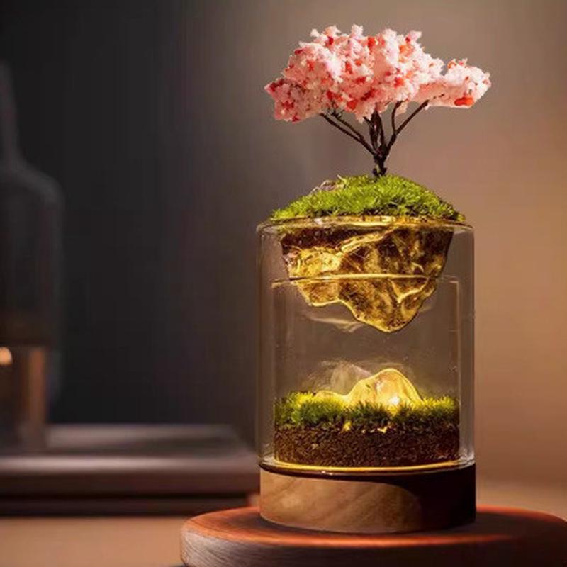 （有光办公）苔藓微景观生态瓶青年桌面绿植室内diy植物造景盆栽